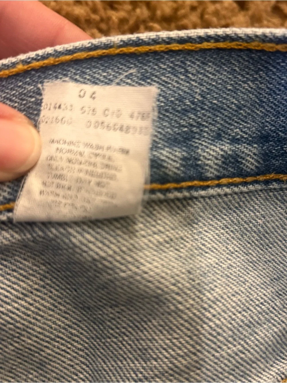 Vintage men's 1991 Levi's 560's 33x32